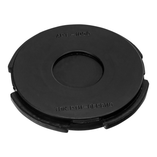 Резиновая опора для подкатного домкрата универсальная, D 100 мм, D 90, H 12 мм Matrix купить в Москве с доставкой по всей России | ProtosMarket.ru