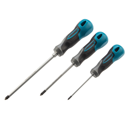 Набор отверток PH, 3 шт, S2, трехкомпонентная рукоятка Gross купить в Москве с доставкой по всей России | ProtosMarket.ru