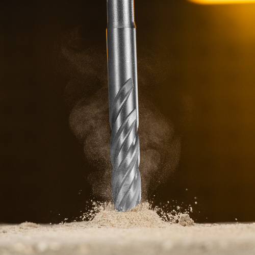 Бур по бетону, цельная крестовая пластина, 12x165 мм, SDS PLUS Denzel по ценам производителя в Санкт-Петербурге с доставкой по всей России