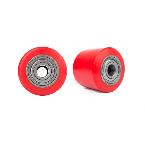 Колесо полиуретан 80х70 мм с подшипником для тележек и платформ BF/DF-III/RHP/AC/DF/CW2/PWH/CRA/CRO по ценам производителя в Санкт-Петербурге с доставкой по всей России