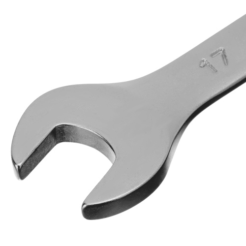 Ключ комбинированный, 17 мм, CrV, матовый хром Stels по ценам производителя в Санкт-Петербурге с доставкой по всей России