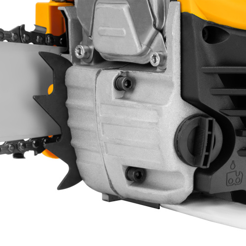 Пила цепная бензиновая DS-5218, шина 45 см, 52 см3, 3 л.с, шаг 0,325, паз 1,5 мм, 72 звена Denzel купить в Москве с доставкой по всей России | ProtosMarket.ru