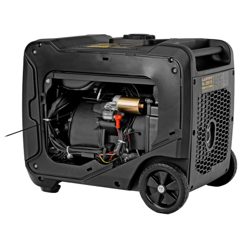 Генератор инверторный GS-5500iSE, 5,5 кВт, 230 В, закрытый корпус,электростартер Denzel по ценам производителя в Санкт-Петербурге с доставкой по всей России