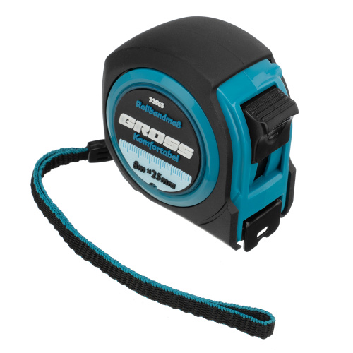 Рулетка Komfortabel 8 м х 25 мм,обрезиненный корпус Gross по ценам производителя в Санкт-Петербурге с доставкой по всей России