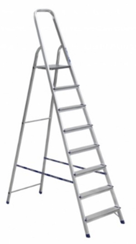 Стремянка алюминиевая односторонняя TOR SL8 по ценам производителя в Санкт-Петербурге с доставкой по всей России