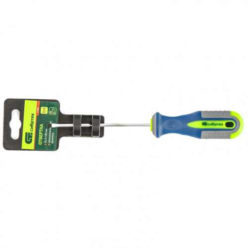 Отвертка, SL3 х 100 мм, CrV, трехкомпонентная рукоятка Сибртех купить в Москве с доставкой по всей России | ProtosMarket.ru