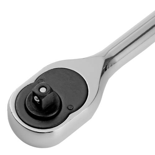 Ключ-трещотка 1/4", 45 зубьев, цельнометаллический, с быстрым сбросом, CrV, хром Сибртех по ценам производителя в Санкт-Петербурге с доставкой по всей России