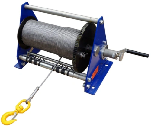 Лебедка канатная Дина-2 500 кг 35 м по ценам производителя в Санкт-Петербурге с доставкой по всей России