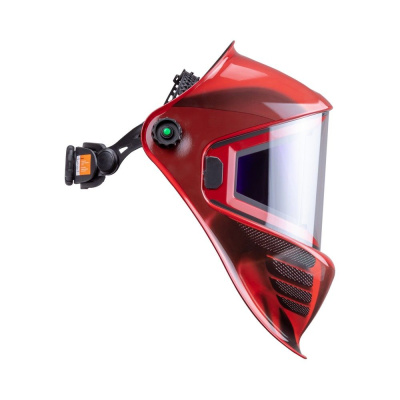 Маска сварщика КОРУНД МЕГА красная (ф-р MEGA LED) в коробке по ценам производителя в Санкт-Петербурге с доставкой по всей России