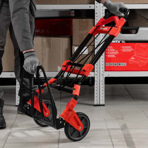 Тележка хозяйственная, складная, 2 колесная, грузоподъемность 150 кг Matrix по ценам производителя в Санкт-Петербурге с доставкой по всей России