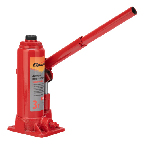 Домкрат гидравлический бутылочный 3т, h подъема 180-320 мм Sparta Compact по ценам производителя в Санкт-Петербурге с доставкой по всей России