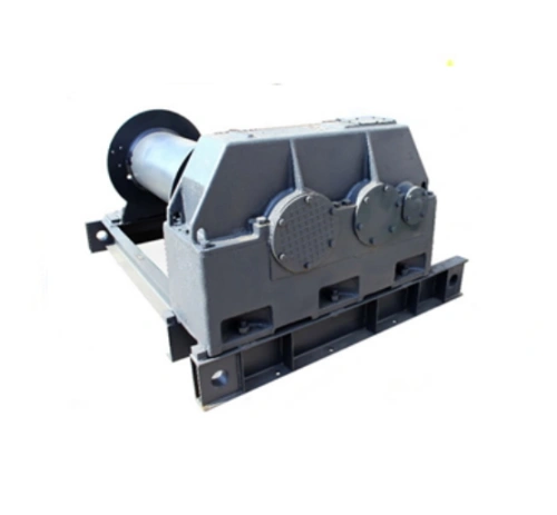 Лебедка тяговая ТЭЛ-15 г/п 15000 кг Н-300 м (без каната) по ценам производителя в Санкт-Петербурге с доставкой по всей России