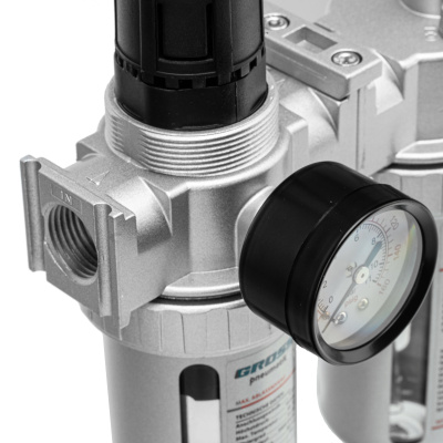 Блок подготовки воздуха регулятор-фильтр-лубрикатор G804, 1/2 Gross купить в Москве с доставкой по всей России | ProtosMarket.ru