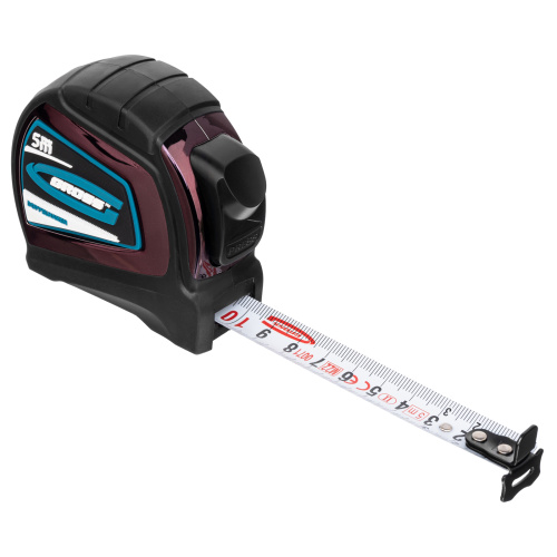 Рулетка "Doppelhaken",5 м x 19 мм,двухсторонний зацеп,Нейлон,двусторонняя шкала,автоматическая фиксация Gross по ценам производителя в Санкт-Петербурге с доставкой по всей России