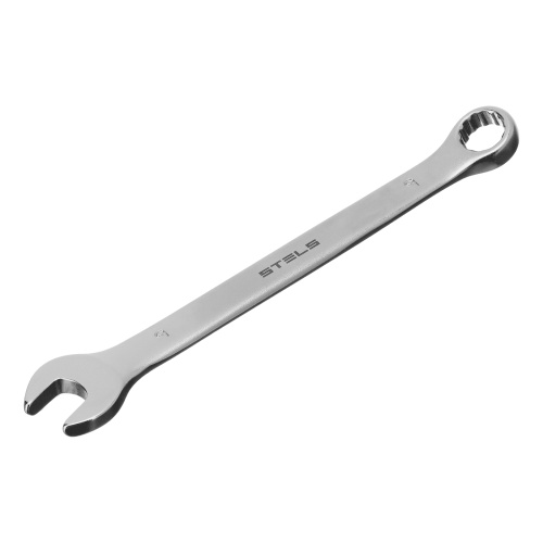 Ключ комбинированный, 9 мм, CrV, матовый хром Stels по ценам производителя в Санкт-Петербурге с доставкой по всей России
