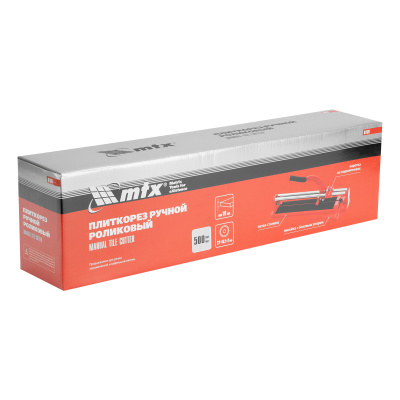 Плиткорез 500 х 16 мм, литая станина,каретка на подшипниках, усиленная рукоятка MTX по ценам производителя в Санкт-Петербурге с доставкой по всей России