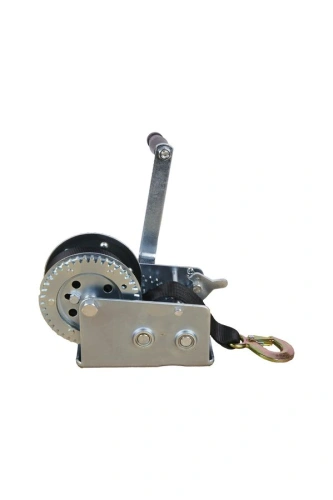 Лебедка ручная барабанная с лентой  1т 20 м оцинкованная TOR LHW по ценам производителя в Санкт-Петербурге с доставкой по всей России