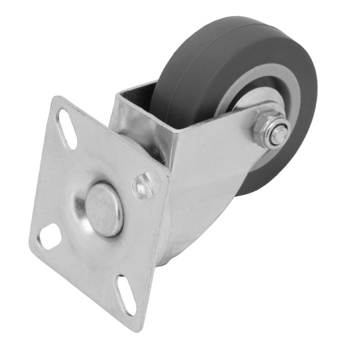 Колесо поворотное D 50 мм, крепление  платформенное Сибртех по ценам производителя в Санкт-Петербурге с доставкой по всей России