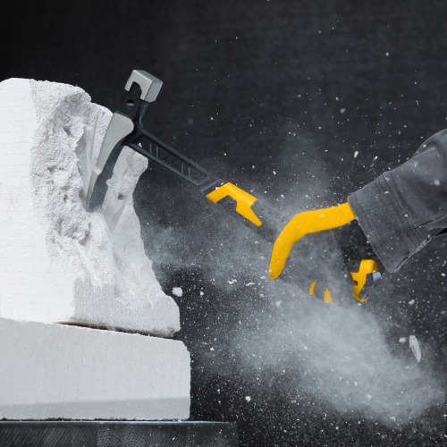 Молоток каменщика 680 г, цельнокованый, двухкомпонентная обрезиненная рукоятка Denzel по ценам производителя в Санкт-Петербурге с доставкой по всей России