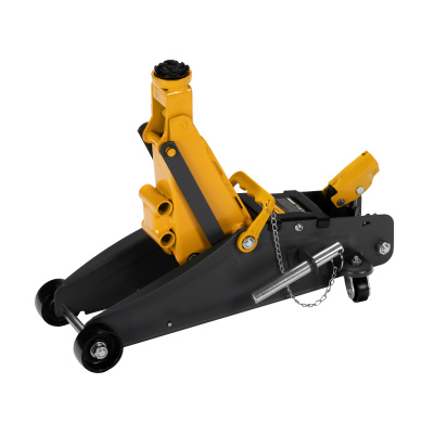 Домкрат гидравлический подкатной с фиксатором, 2,8 т, 135-385 мм, в кейсе Denzel купить в Москве с доставкой по всей России | ProtosMarket.ru