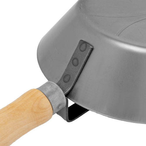 Ковш стальной штатурный, деревянная ручка Sparta купить в Москве с доставкой по всей России | ProtosMarket.ru