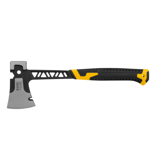 Топор цельнокованый 600 г, двухкомпонентная обрезиненная рукоятка Denzel купить в Москве с доставкой по всей России | ProtosMarket.ru