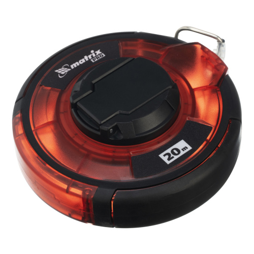 Рулетка геодезическая 20 м х 12,5 мм, закрытый корпус, стальная лента, односторонняя шкала, Pro Matrix купить в Москве с доставкой по всей России | ProtosMarket.ru