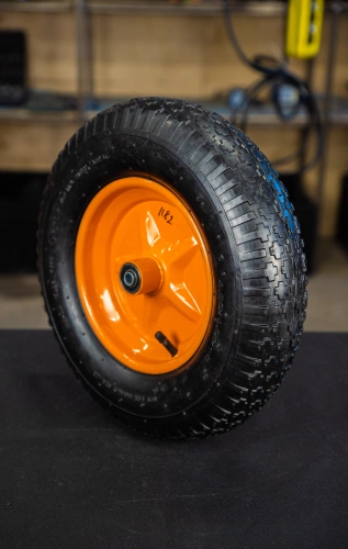 Колесо пневматическое резиновое 387 мм 4.00-8 (подшипник 12 мм) по ценам производителя в Санкт-Петербурге с доставкой по всей России