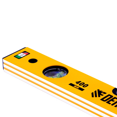 Уровень алюминиевый, 400 мм, фрезерованный, 3 глазка Denzel купить в Москве с доставкой по всей России | ProtosMarket.ru