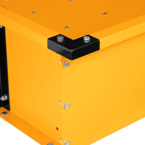 Прицеп для мотоблока TT-500, оцинк., груз. 500 кг, рег. сцепка, колеса 4.00-10, в упаковке Denzel по ценам производителя в Санкт-Петербурге с доставкой по всей России