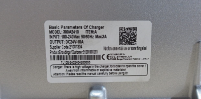 Зарядное устройство для штабелёров CDD15R-EN 24V/10A (Charger External) купить в Москве с доставкой по всей России | ProtosMarket.ru