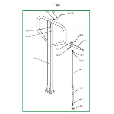 Ручка в сборе для TRV купить в Москве с доставкой по всей России | ProtosMarket.ru