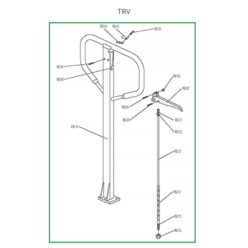 Ручка в сборе для TRV по ценам производителя в Санкт-Петербурге с доставкой по всей России