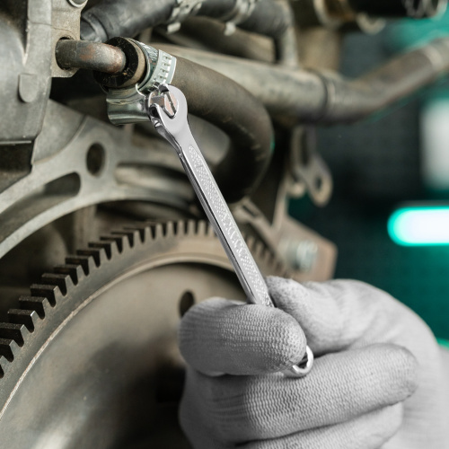 Ключ комбинированный, 7 мм, CrV, антислип Stels по ценам производителя в Санкт-Петербурге с доставкой по всей России