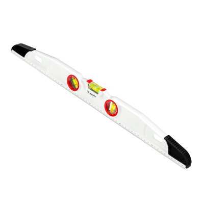 Уровень алюминиевый литой, фрезерованный, 3 глазка, две ударные площадки, 600 мм Matrix по ценам производителя в Санкт-Петербурге с доставкой по всей России