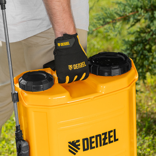 Опрыскиватель ранцевый аккумуляторный D-16LA, 16 л, 12 В, 8 Ач Denzel по ценам производителя в Санкт-Петербурге с доставкой по всей России