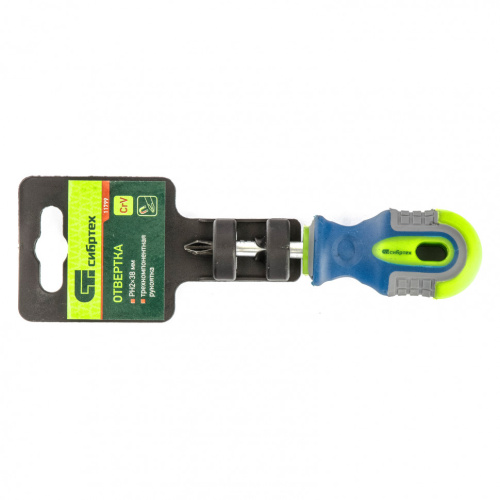 Отвертка, PH2 х 38 мм, CrV, трехкомпонентная рукоятка Сибртех купить в Москве с доставкой по всей России | ProtosMarket.ru