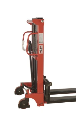 Штабелер гидравлический 1,0 т 2,0 м TOR CTY-EH с раздвижными вилами по ценам производителя в Санкт-Петербурге с доставкой по всей России