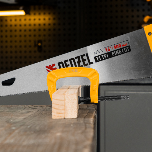 Струбцина G-образная, усиленная, 50 мм Denzel по ценам производителя в Санкт-Петербурге с доставкой по всей России