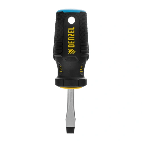 Отвертка, SL6x38 мм, S2, 3к рукоятка Denzel по ценам производителя в Санкт-Петербурге с доставкой по всей России