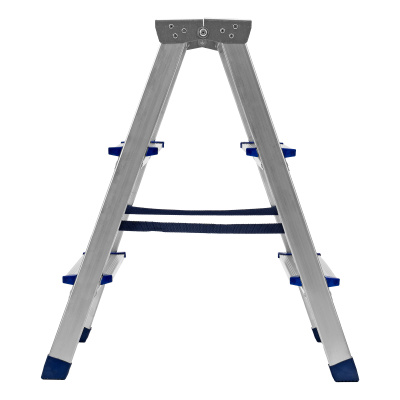 Стремянка двусторонняя 3 ступени, алюминиевая, Сибртех купить в Москве с доставкой по всей России | ProtosMarket.ru