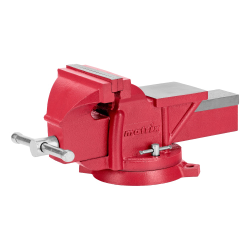 Тиски слесарные, 150 мм, поворотные, с наковальней Matrix купить в Москве с доставкой по всей России | ProtosMarket.ru