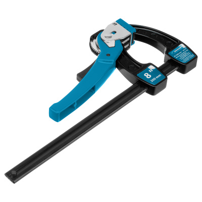 Струбцина реечная быстрозажимная 8, металлический корпус, рычажный храповой механизм, 200 мм Gross купить в Москве с доставкой по всей России | ProtosMarket.ru