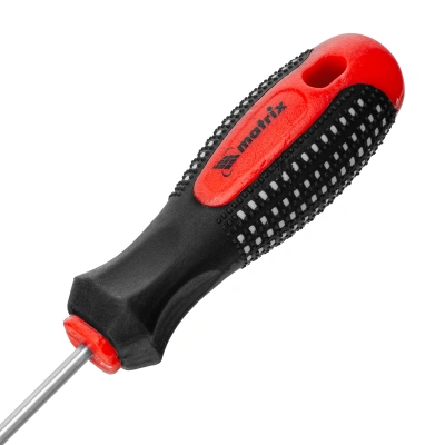 Отвертка Fusion, PH0 х 100 мм, CrV, трехкомпонентная рукоятка "Anti slip" Matrix по ценам производителя в Санкт-Петербурге с доставкой по всей России