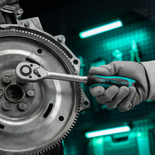 Набор торцевых головок с трещоткой 1/2", 24 предмета Stels купить в Москве с доставкой по всей России | ProtosMarket.ru