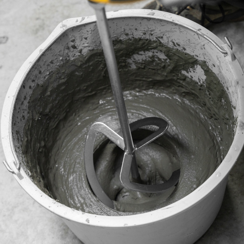 Насадка для миксера, для легких растворов, 160 х 590 мм, оцинкованная, хвостовик резьба М14 Сибртех купить в Москве с доставкой по всей России | ProtosMarket.ru