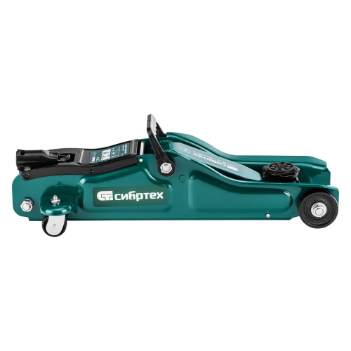 Домкрат гидравлический подкатной, 2 т, 85-330 мм, низкий подхват, в пласт. кейсе Сибртех по ценам производителя в Санкт-Петербурге с доставкой по всей России