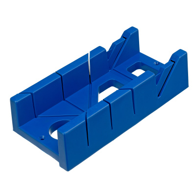 Стусло пластиковое, синее, 4 угла для запила, пила 350 мм Сибртех купить в Москве с доставкой по всей России | ProtosMarket.ru