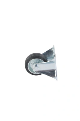 Колесо неповоротное усиленное резина FRC 93 80 мм по ценам производителя в Санкт-Петербурге с доставкой по всей России