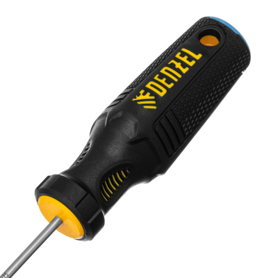 Отвертка, SL3х75 мм, S2, 3к рукоятка Denzel по ценам производителя в Санкт-Петербурге с доставкой по всей России